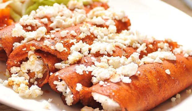 Enchiladas Rojas Tradicionales