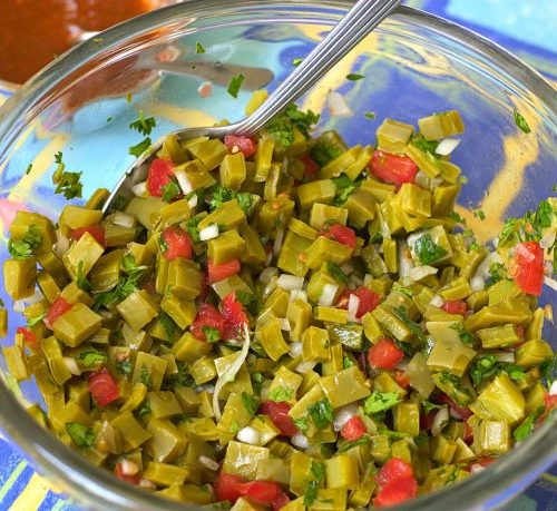 Ensalada de Nopal - ¿Qué hago de comer hoy?